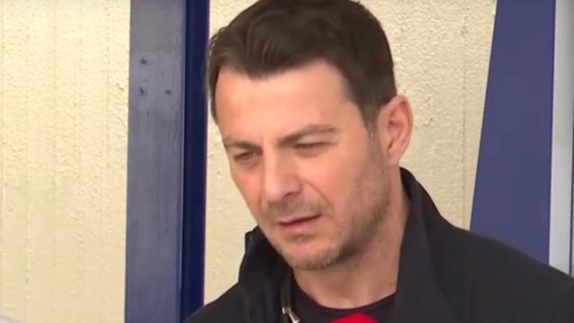 Συγκινήθηκε ο Γιώργος Αγγελόπουλος στις πρώτες του δηλώσεις μετά τη γέννηση της κόρης του