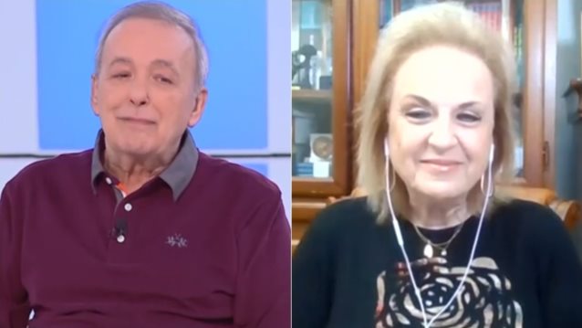 Η επική ατάκα του Ανδρέα Μικρούτσικου στη Ματίνα Παγώνη