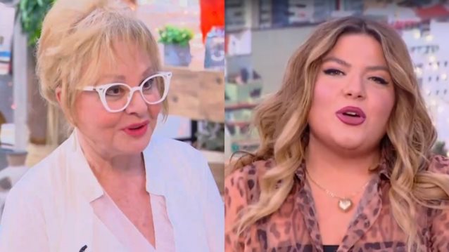 Ο διάλογος της Βίκυς Παγιατάκη με τη Δανάη Μπάρκα on air - &quot;Άλλα μου λένε τα χείλια σου και άλλα τα φιλιά σου&quot;