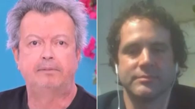 Ένταση Πέτρου Τατσόπουλου - Ανδρέα Καραγιάννη στον αέρα της &quot;Super Κατερίνα&quot;: &quot;Σκάσε! Απατεώνα&quot;