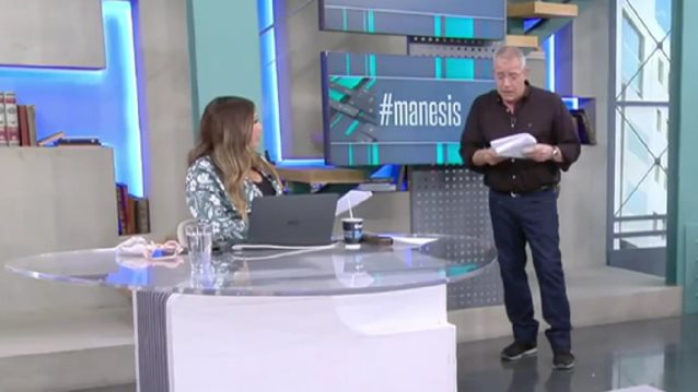Η απίθανη απορία του Νίκου Μάνεση στην εγκυμονούσα συνεργάτιδά του &amp; η απολαυστική πλάκα της παραγωγής on air