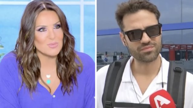 Η ατάκα της Ναταλίας Γερμανού στον Κωνσταντίνο Αργυρό: "Να γίνεις από παιδί γενναίο και ένας μπαμπάς γενναίος"