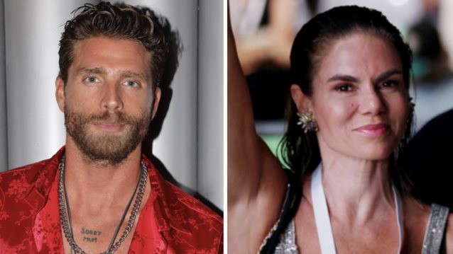 Μιράντα Πατέρα &amp; Γιώργος Μανίκας χέρι χέρι σε απογευματινή τους βόλτα