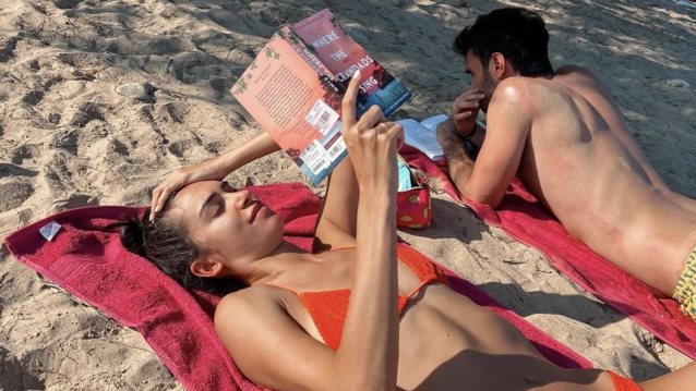 Ξέγνοιαστες στιγμές για την Άννα Πρέλεβιτς &amp; τον Νικήτα Νομικό στα Κουφονήσια