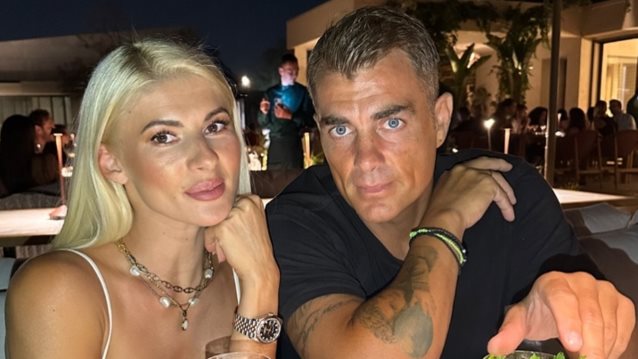 Οι τρυφερές ευχές του Στέλιου Χανταμπάκη στην Όλγα Πηλιάκη για την γιορτή της