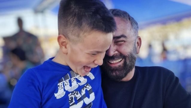 Ο Γρηγόρης Γκουντάρας αγκαλιά με τον γιο του, Μάρκο! Οι φωτογραφίες και το συγκινητικό μήνυμα για τα γενέθλια του