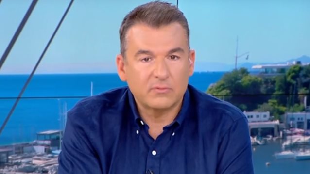 Γιώργος Λιάγκας για Φώτη Σεργουλόπουλο: Να ενημερώσουμε τον παρουσιαστή της ΕΡΤ ότι ούτε τώρα λέγεται &quot;Μακεδονία&quot;