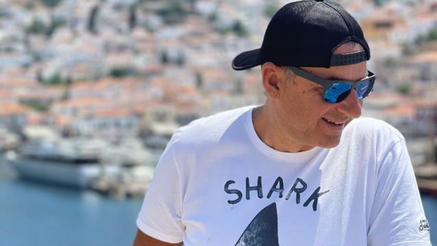 Γιώργος Λιάγκας | Διακοπές στην Λευκάδα με τους γιους του