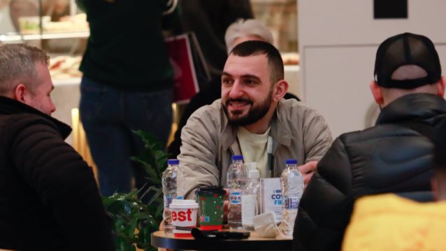 Ο TOQUEL σε χαλαρές στιγμές στο Golden Hall