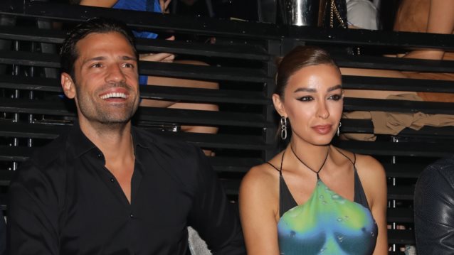 Κωνσταντίνος Αργυρός &amp; Ελένη Φουρέιρα μαζί στη πρεμιέρα του Νίκου Οικονομόπουλου