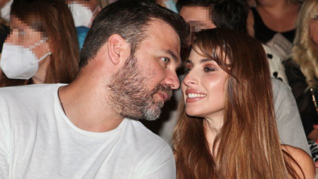 Γιώργος Σαμπάνης &amp; Ιωάννα Σαρρή σε τρυφερά στιγμιότυπα