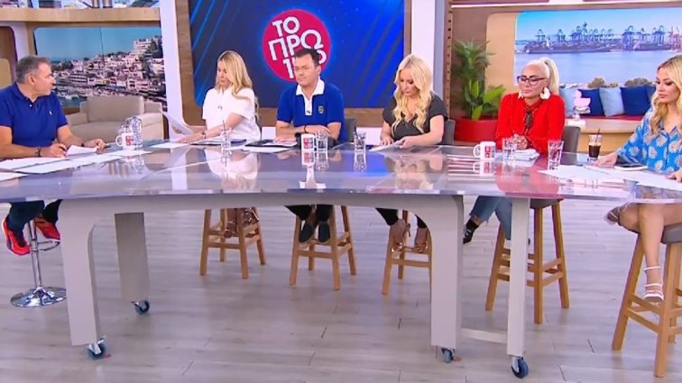 Ένταση στο &quot;Πρωινό&quot;: &quot;Δεν προέρχομαι από το lifestyle, σε παρακαλώ πάρα πολύ&quot; - &quot;Οφείλετε να με σεβαστείτε&quot;