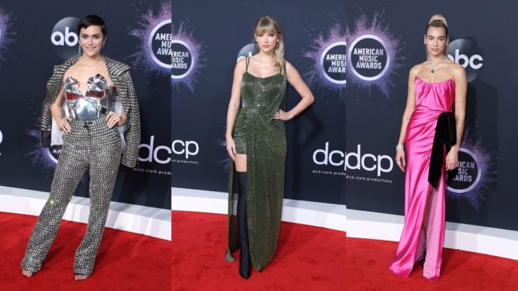 American Music Awards 2019: Καλοντυμένες και κακοντυμένες στο κόκκινο χαλί
