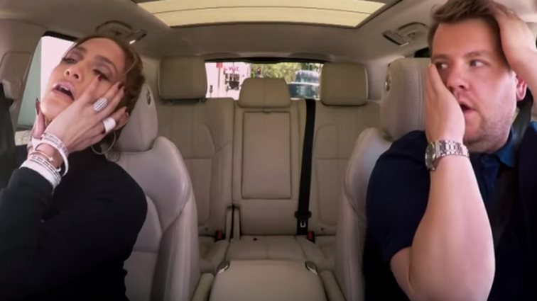 Η Jennifer Lopez Στο Αυτοκίνητο Του James Corden: Αυτό είναι το video που κάνει τον γύρο του πλανήτη!