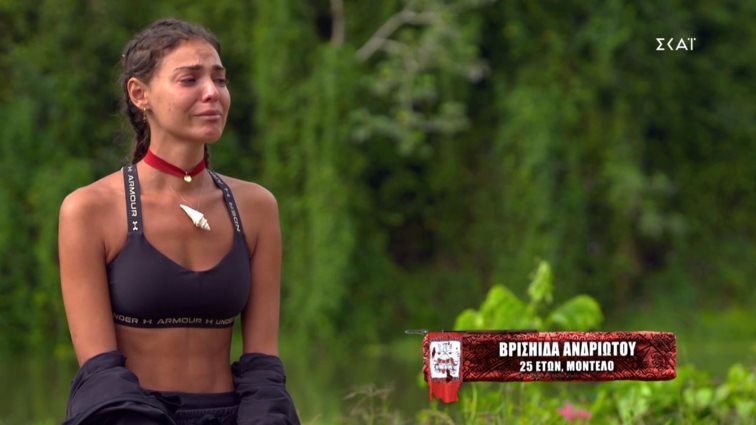 Survivor | Έσπασε η Βρισηίδα Ανδριώτου μιλώντας για την οικογένειά της: "Δεν τους λέω ότι τους αγαπώ πολύ"
