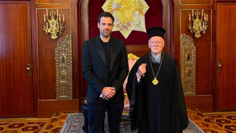 Συνάντηση με τον Οικουμενικό Πατριάρχη Βαρθολομαίο για τον Κωνσταντίνο Αργυρό