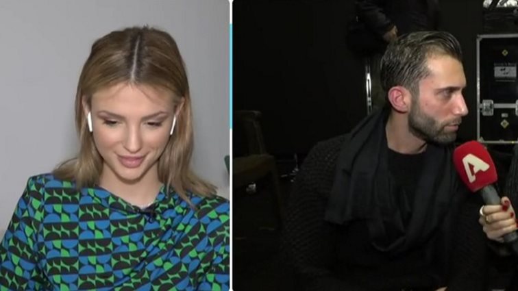 Η αμήχανη απάντηση της Κατερίνας Λιόλιου για την παρουσία του Δημήτρη Κεχαγιά στο J2US - "Σας παρακαλώ δεν θέλω τίποτα"