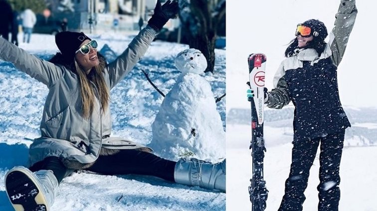 Η Αθήνα στα Λευκά: Oι Έλληνες celebrities ποζάρουν με φόντο το χιονισμένο τοπίο