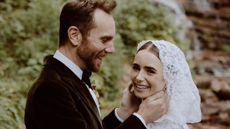 Παντρεύεσαι τον Σεπτέμβρη; Το bridal χτένισμα της Lily Collins είναι η απόλυτη έμπνευση