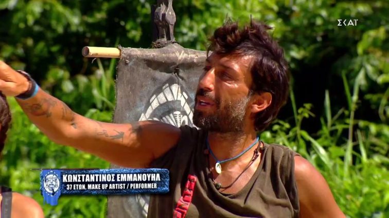 Survivor | Νέο επεισόδιο μεταξύ Κωνσταντίνου Εμμανουήλ &amp; Τάκη Καραγκούνια: &quot;Βαριέμαι να τον ακούω, τους γλείφει όλους&quot;