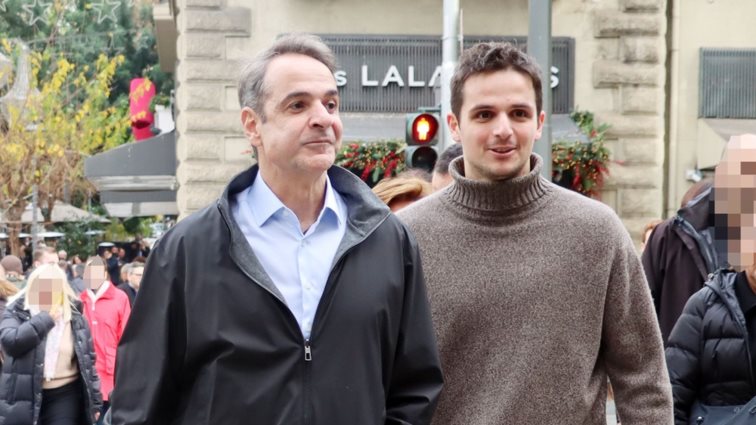 Η σπάνια δημόσια εμφάνιση του Κωνσταντίνου Μητσοτάκη σε εκδήλωση στο ΟΑΚΑ