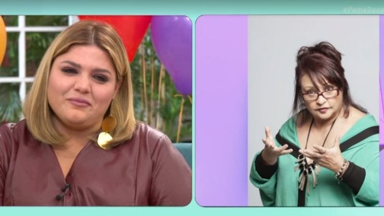 Δανάη Μπάρκα: Το τηλεφώνημα της Μίρκας Παπακωνσταντίνου την έκανε να συγκινηθεί on air