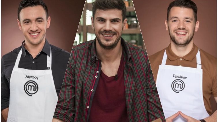 Άκης Πετρετζίκης - Λάμπρος Βακιάρος - Τιμολέων Διαμαντής: Οι τρεις Έλληνες MasterChef φωτογραφίζονται μαζί για πρώτη φορά!