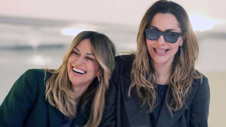 Δέσποινα Βανδή &amp; Έλλη Κοκκίνου "λιώνουν" μαζί στο γυμναστήριο