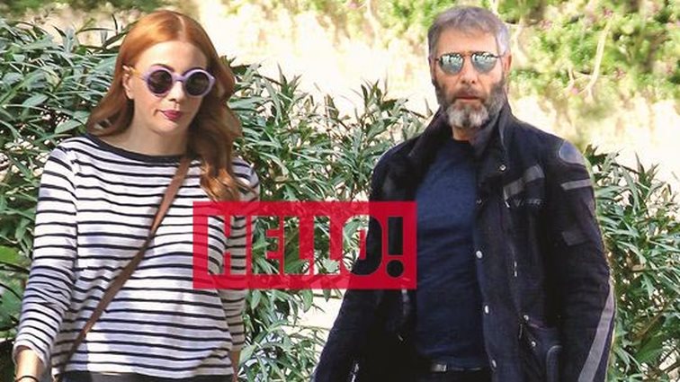 Θοδωρής Αθερίδης- Σμαράγδα Καρύδη : Απολαμβάνουν τη λιακάδα με το &quot;παιδί&quot; τους