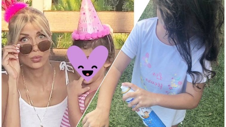 Σάντυ Κουτσοσταμάτη : «Η μικρή μου κλείνει τα 4 της χρόνια - Σ’ αγαπώ άπειρο συν άπειρο συν άπειρο…»