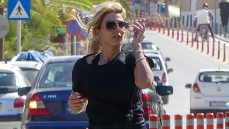 Η Κωνσταντίνα Σπυροπούλου... εν δράσει!