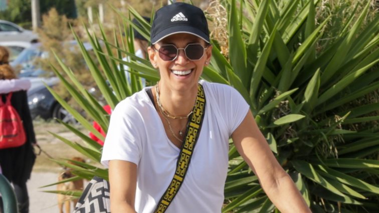 Η Έλλη Κοκκίνου σε καθημερινές στιγμές με τον γιο της