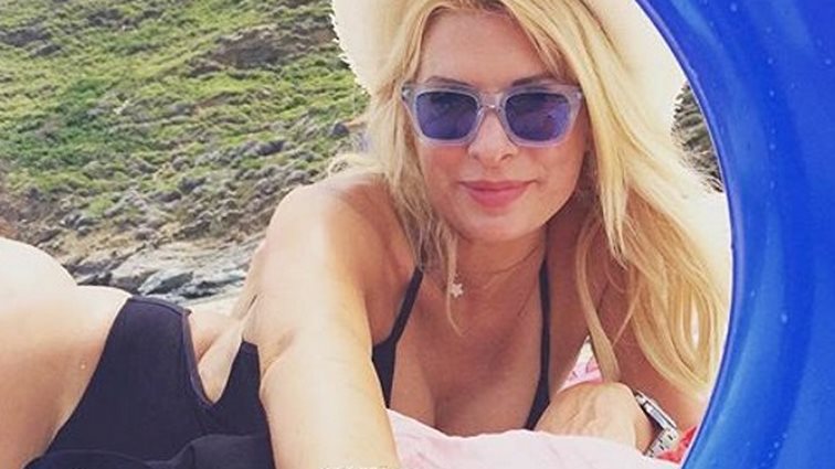 Ελένη Μενεγάκη: Οι προσωπικές φωτογραφίες από το ταξίδι στην Άνδρο