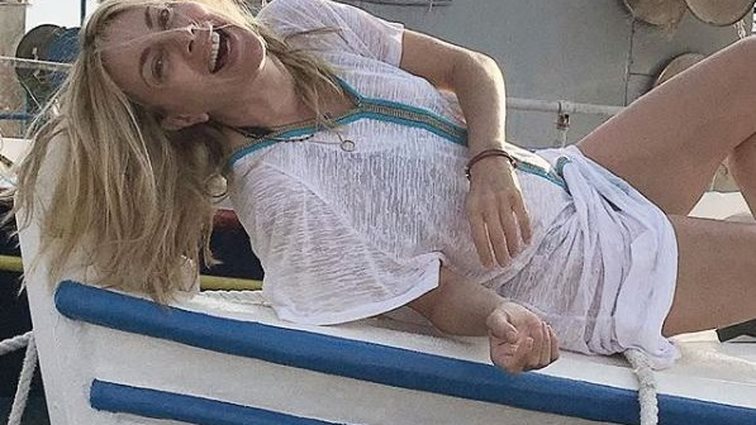 Σμαράγδα Καρύδη : Υποβρύχιες φωτογραφίες με τον (πρώην σύντροφό της)  Κωνσταντίνο Μαρκουλάκη