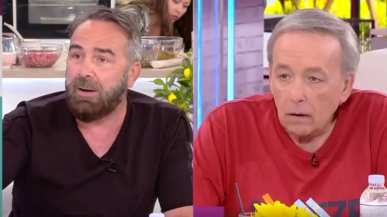 Ανδρέας Μικρούτσικος και Γρηγόρης Γκουντάρας στα &quot;μαχαίρια&quot; | Ο έντονος διαπληκτισμός στο &quot;Ευτυχείτε&quot;