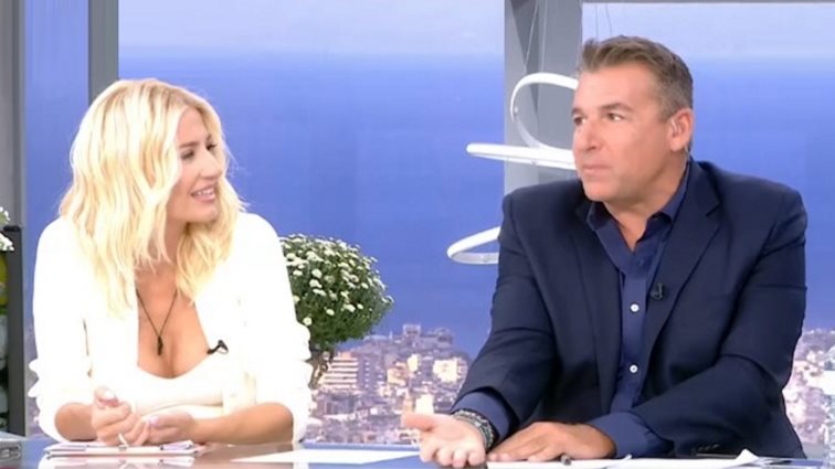 Επικό! Η απίστευτη ατάκα του Γιώργου Λιάγκα στη Φαίη Σκορδά on air
