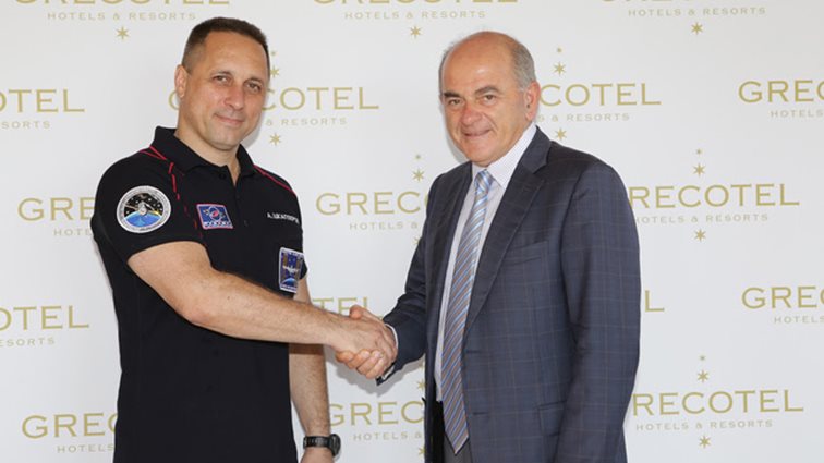 Anton Shkaplerov: Στο Cape Sounio ο γνωστός Ρώσος κοσμοναύτης: Φωτογραφίες