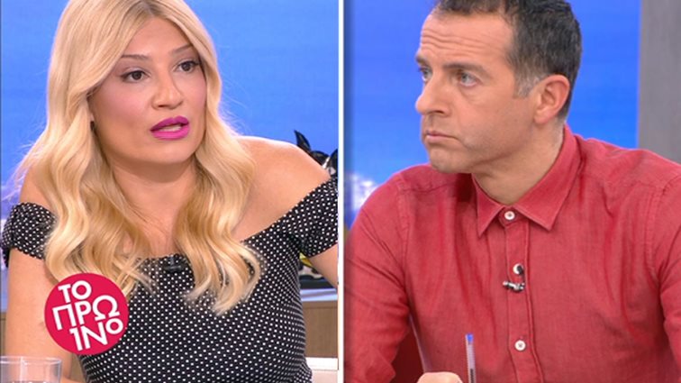 Φαίη Σκορδά: Η έντονη διαφωνία με τον Άρη Καβατζίκη στον αέρα του «Πρωινού»