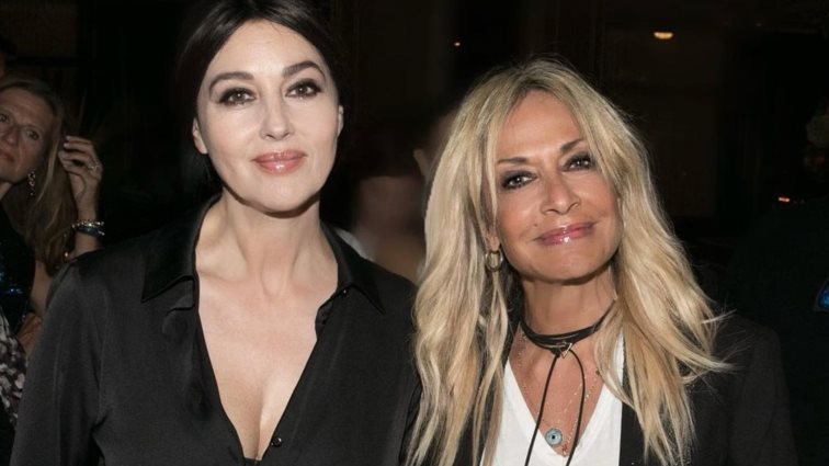 Η Άννα Βίσση χέρι - χέρι με τη Μόνικα Μπελούτσι στο Ηρώδειο