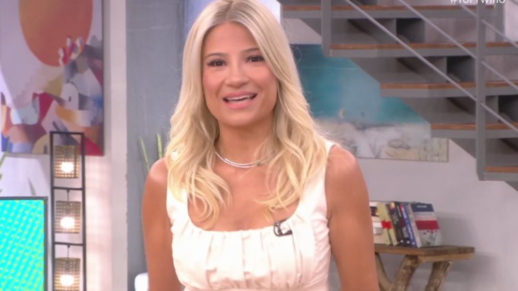 Φαίη Σκορδά: Οι λεπτομέρειες της εμφάνισής της στην πρεμιέρα του «Πρωινού»