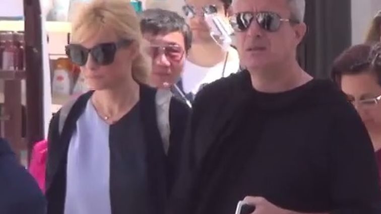 Νίκος Χατζηνικολάου- Κρίστη Τσολακάκη: Διακοπές στη Μύκονο: VIDEO