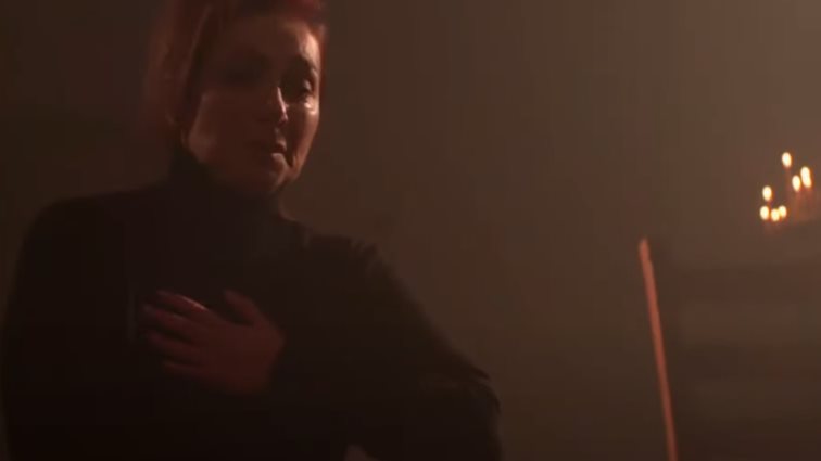 Αγγελική | Η συγκλονιστική σκηνή στην εκκλησία με τη Φιλαρέτη Κομνηνού