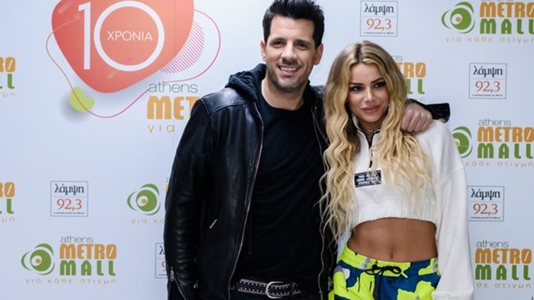 Θοδωρής Φέρρης &amp; Josephine: Ακόμη ένα live stage  του 92.3 Λάμψη στο Athens Metro Mall