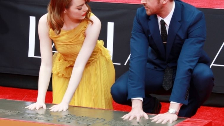 Ryan Gosling - Emma Stone: «Άφησαν» τα αποτυπώματά τους στο Hollywood!