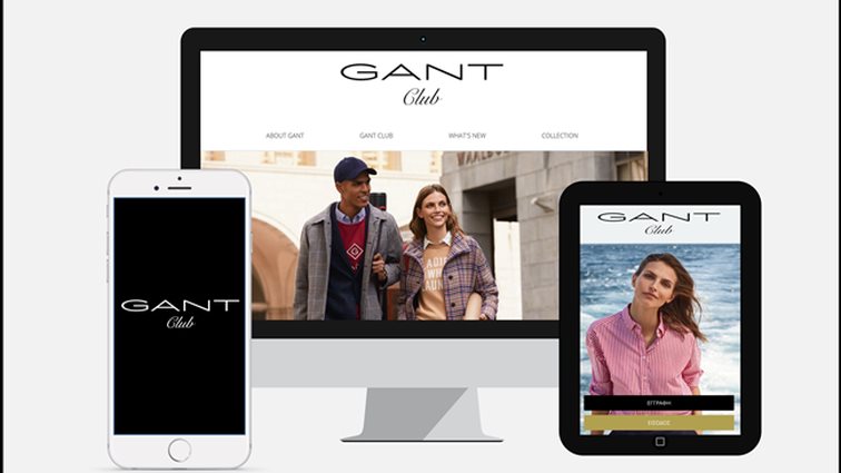 Gant Club: Το πρόγραμμα επιβράβευσης καταναλωτών είναι διαθέσιμο και σε εφαρμογή για κινητά