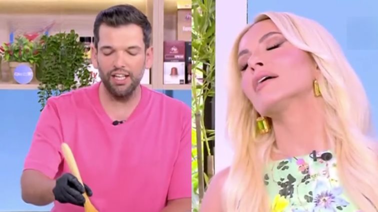 Η ατάκα του Πέτρου Συρίγου στην Κατερίνα Καινούργιου: &quot;Όση ώρα μιλάμε λογικά τρως ε..&quot;