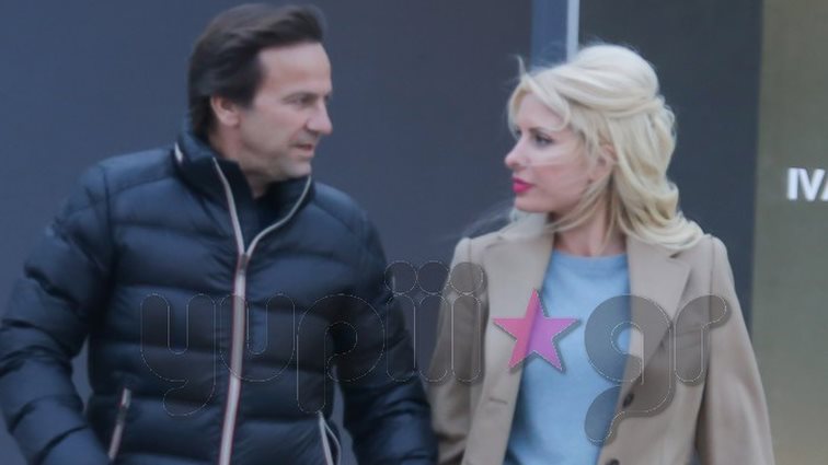 Ελένη Μενεγάκη &amp; Μάκης Παντζόπουλος: Μαζί για ψώνια! Όλες οι φωτογραφίες