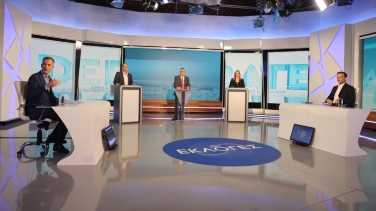 Debate για τον δήμο Αθηναίων: Διαφωνία Μπακογιάννη - Δούκα για τις κάμερες - &quot;Σε 750 σημεία&quot; - &quot;Δεν είναι προτεραιότητά μου&quot;