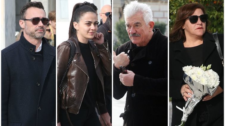 Το Τελευταίο Αντίο Στον Τρύφωνα Καρατζά: Ήταν όλοι εκεί για να τον αποχαιρετήσουν