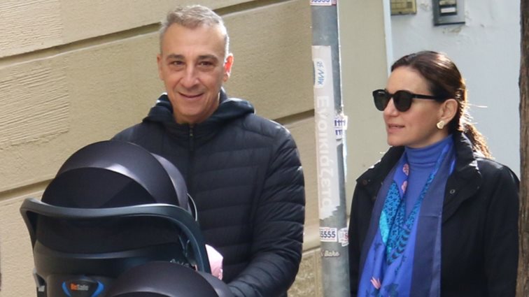 Οικογενειακές στιγμές για την Όλγα Κεφαλογιάννη και τον Μίνωα Μάτσα